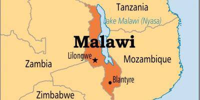 Karte von lilongwe, Malawi