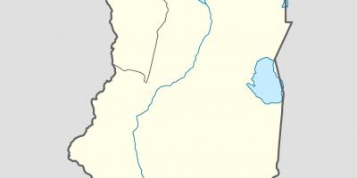 Karte von Malawi Fluss